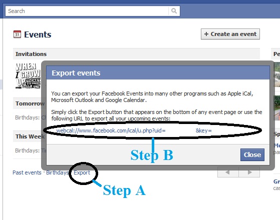 How To Sync Facebook Events With Your Google Calendar Life Of Min Zaw 